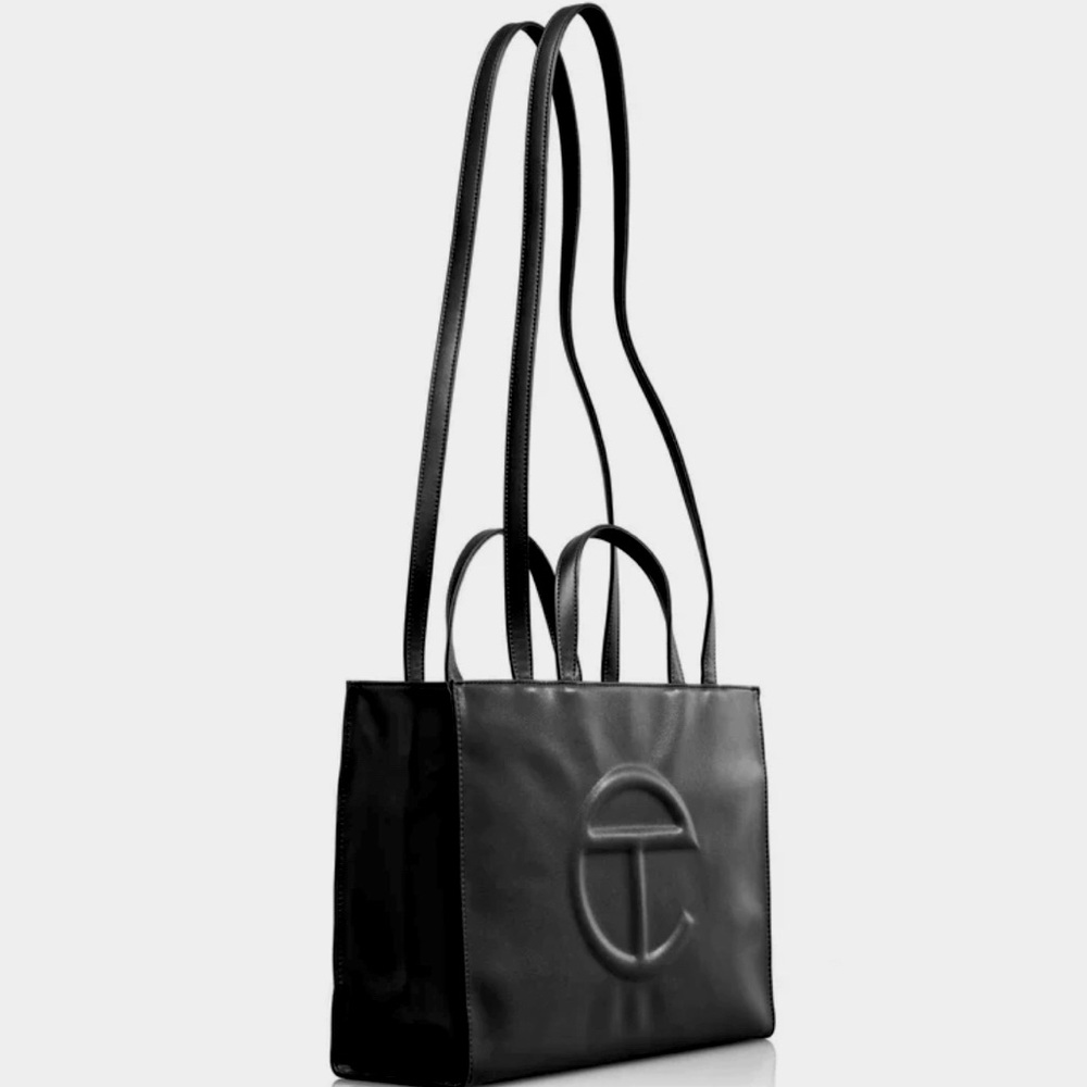 Telfar Medium Shopping Bag Black